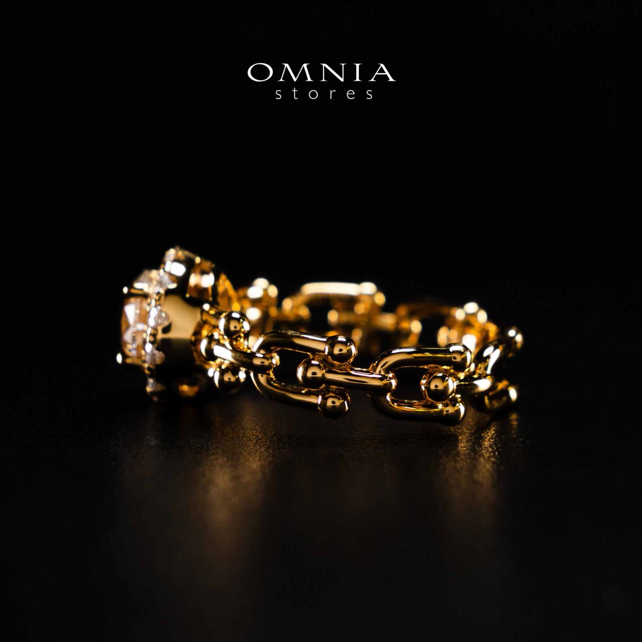 Omnia Shifaa Gold Ring In 925 Silver High Quality Certified Lab Crafted Stones - Image 5
