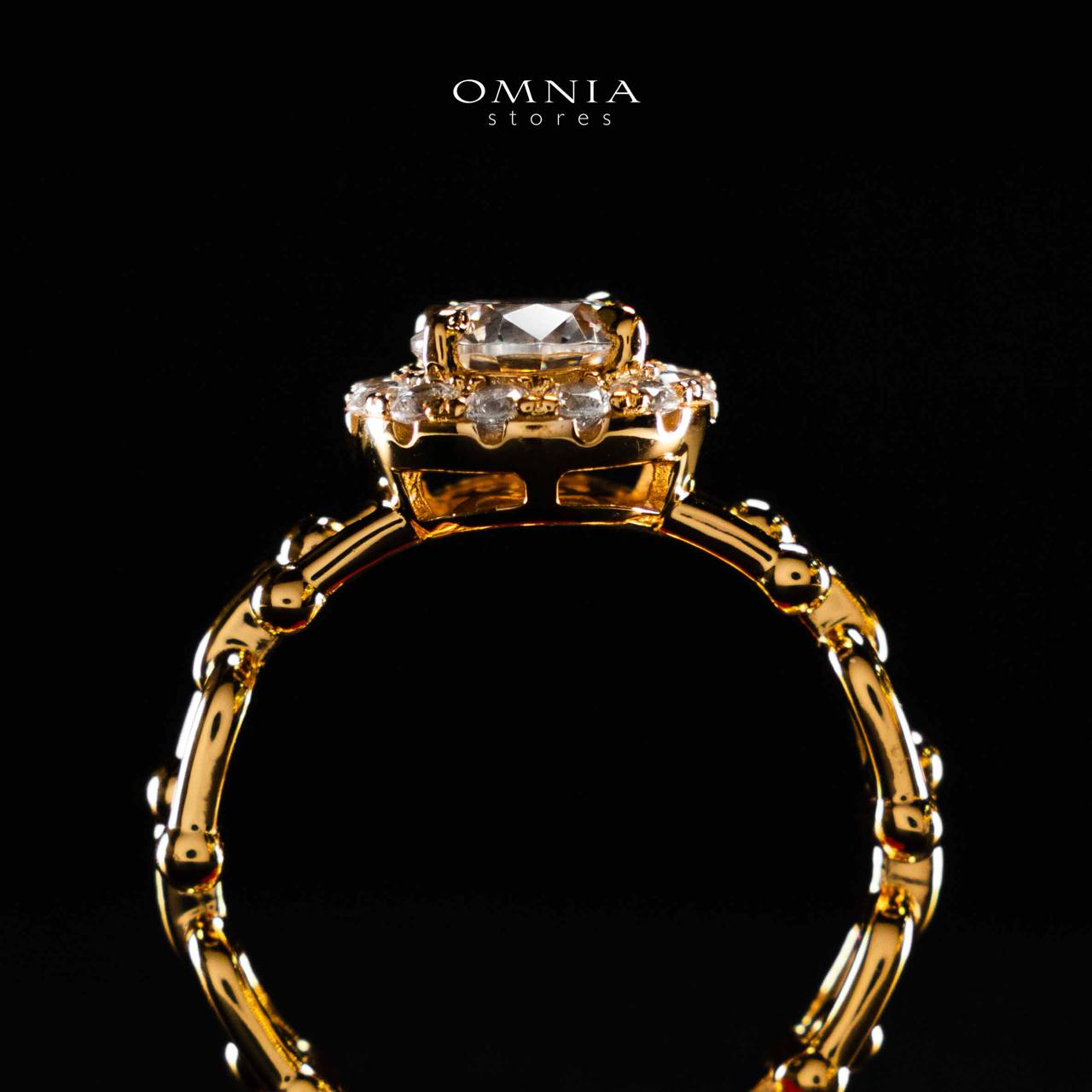 Omnia Shifaa Gold Ring In 925 Silver High Quality Certified Lab Crafted Stones - Image 4