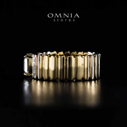 Omnia Abida White Gold Ring In 925 Silver High Quality Certified Lab Crafted Stones - Image 6