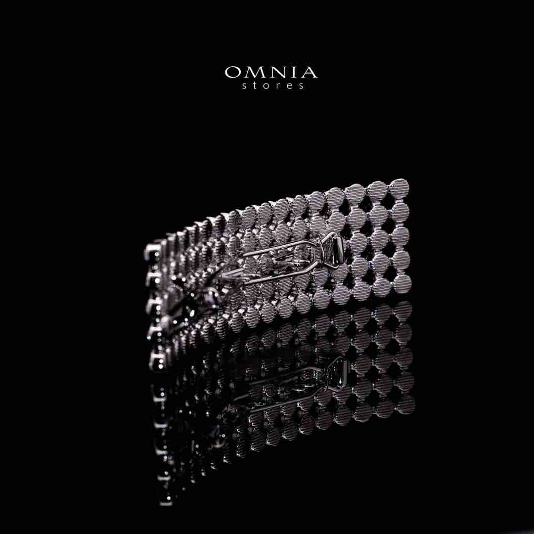 Omnia Afraa White Hair Clip In 925 Silver High Quality Lab Crafted Stones - Image 3