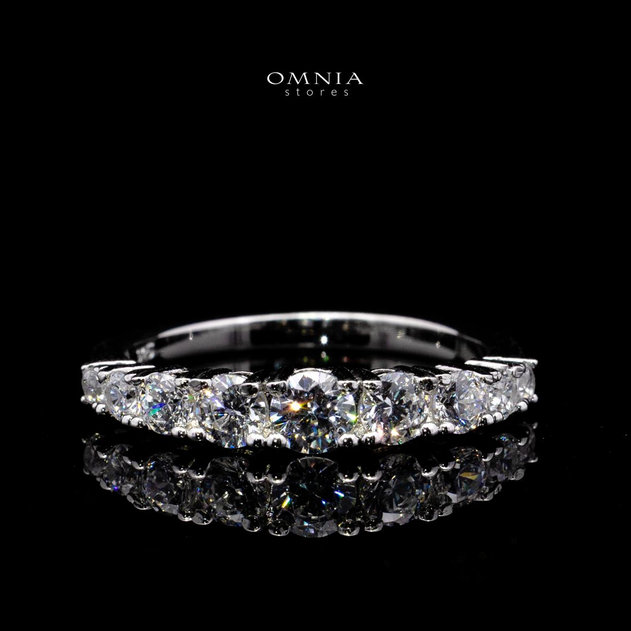 Omnia Zoya White Tennis Necklace, Earrings and Bracelet Set in 925 Silver with High Quality Simulated Diamonds - Image 5