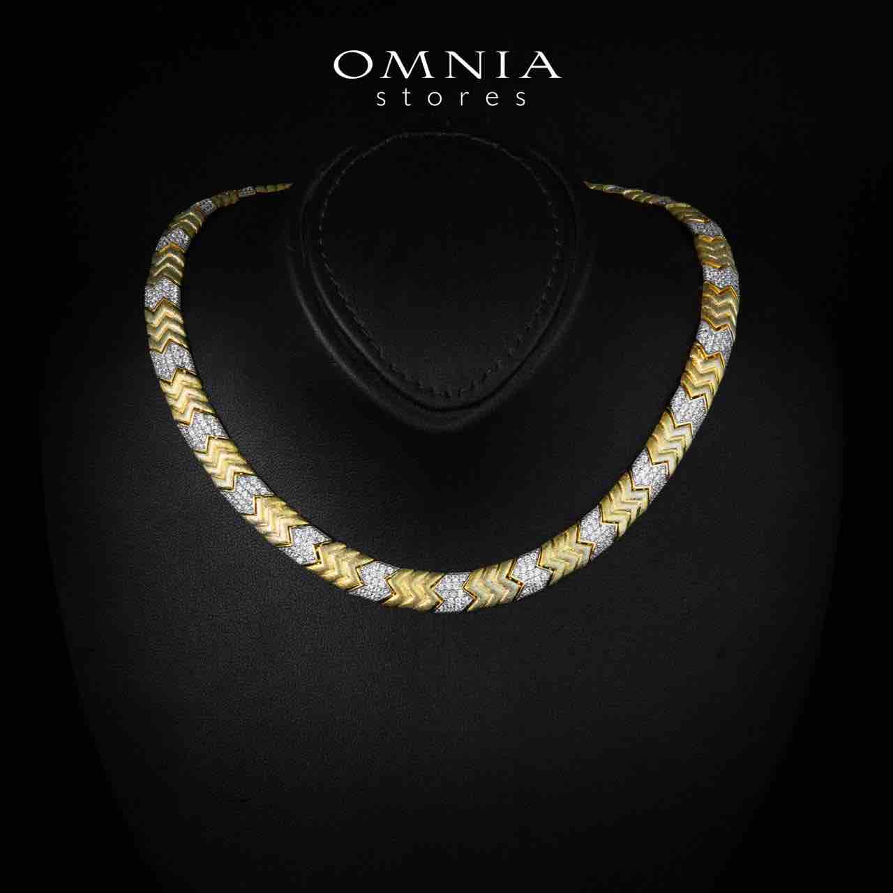 Ella Gold Plated Luxury Bridal Full Set in 925 Silver High Quality Simulated Diamonds - Image 2