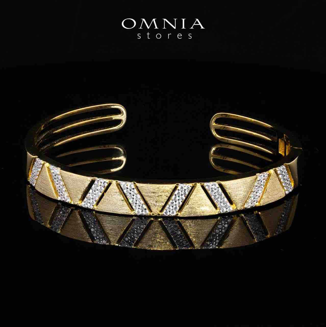 Brielle Gold Plated Luxury Bridal Full Set in 925 Silver High Quality Simulated Diamonds - Image 5