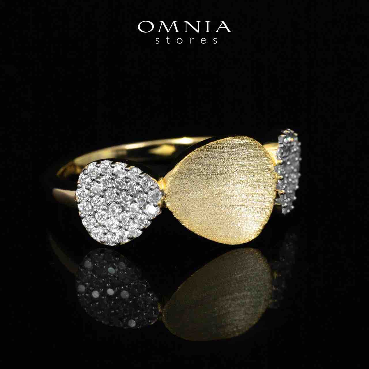 Milani Gold Plated Luxury Bridal Full Set in 925 Silver High Quality Simulated Diamonds - Image 5