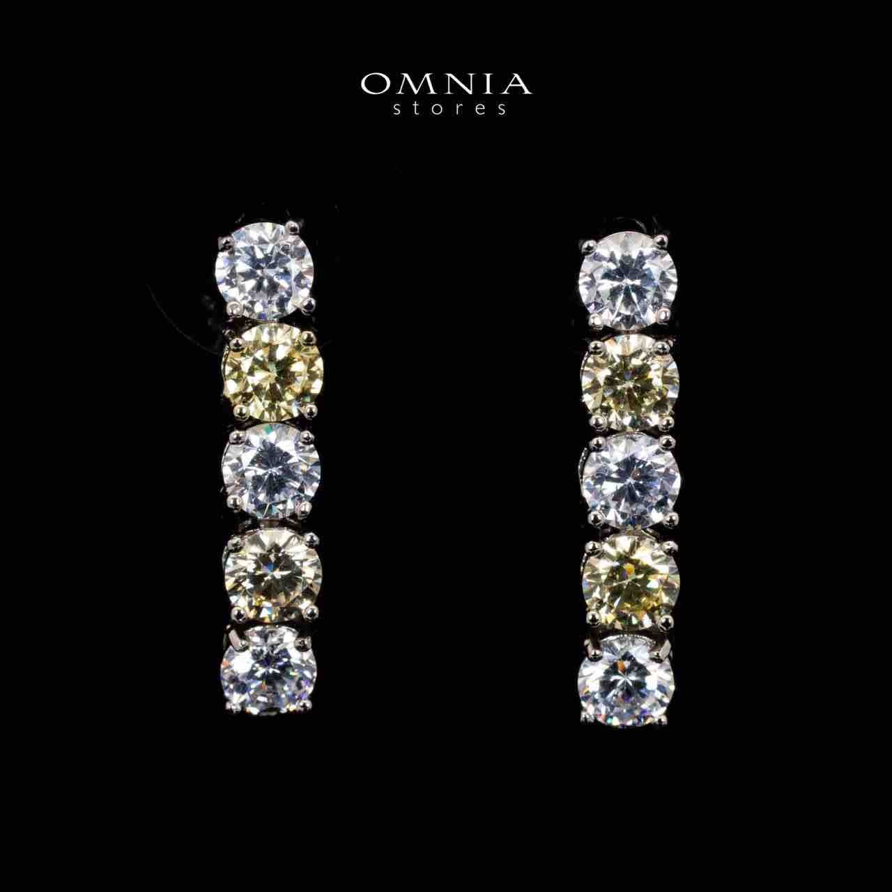 Hessa Yellow and Whte Luxury Bridal Full Set in High Quality Simulated Diamonds - Image 5