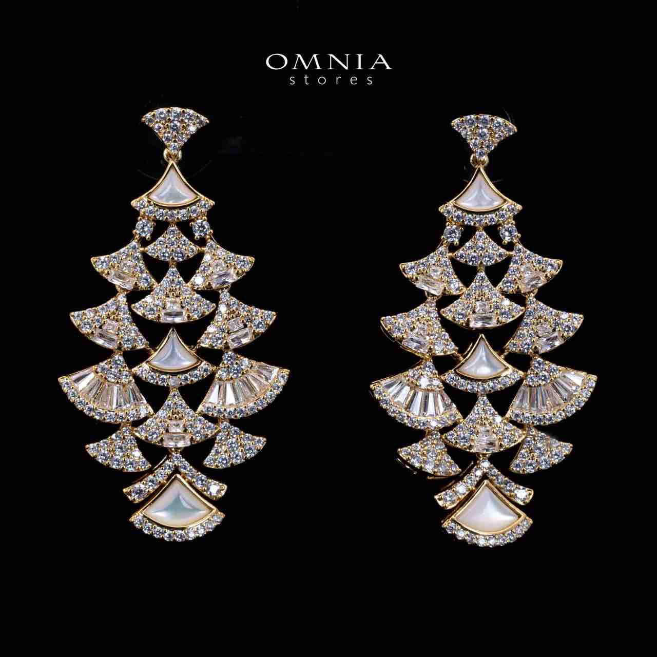 Bita Gold Luxury Bridal Full Set in High Quality Zircon Stone in Rhodium Plated - Image 4