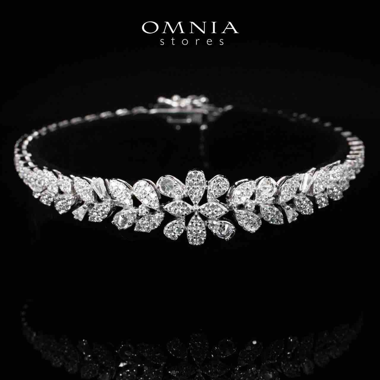 Emelia White Bridal Full Set in 925 Silver High Quality Simulated Diamonds - Image 5