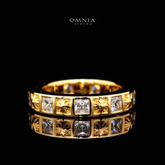 Della Gold Certified Lab Crafted Ring With High Quality 925 Silver