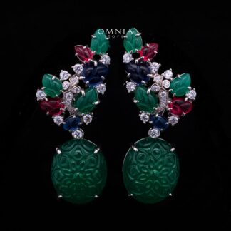 Ximena Multicolor in 925 Sterling Silver with High-Quality Premium Cubic Zirconia