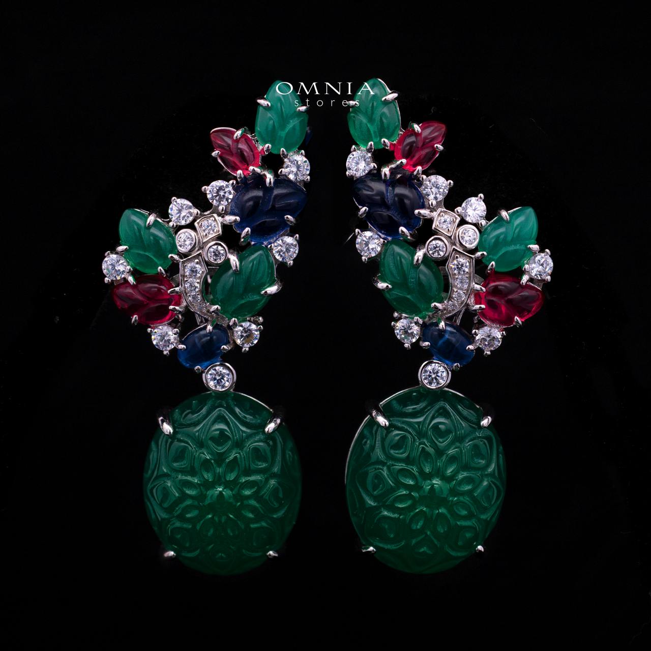 Ximena Multicolor in 925 Sterling Silver with High-Quality Premium Cubic Zirconia