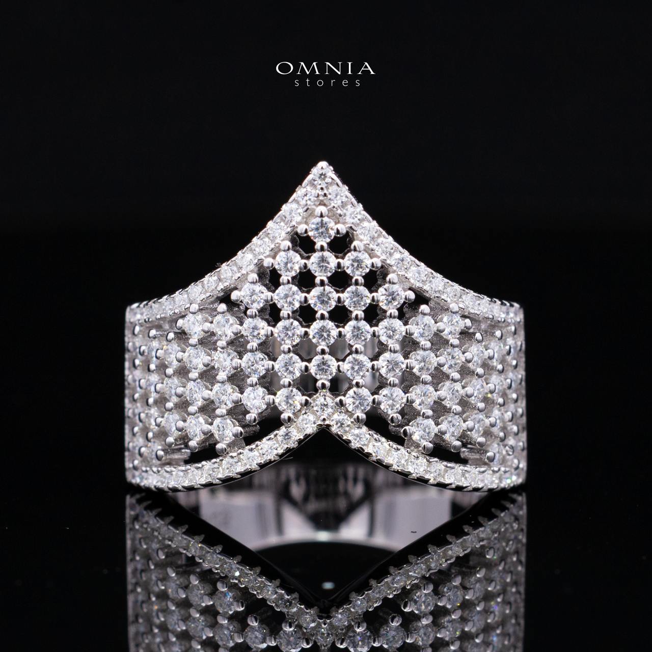 Kinslee White Lab-Grown Moissanite Stone Ring with GRA Certified Premium in 925 Sterling Silver