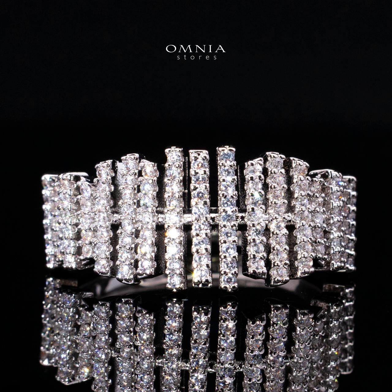 Zuhaira White Luxury Bridal Full Jewelry Set with High-Quality Premium Simulated Diamonds - Image 5