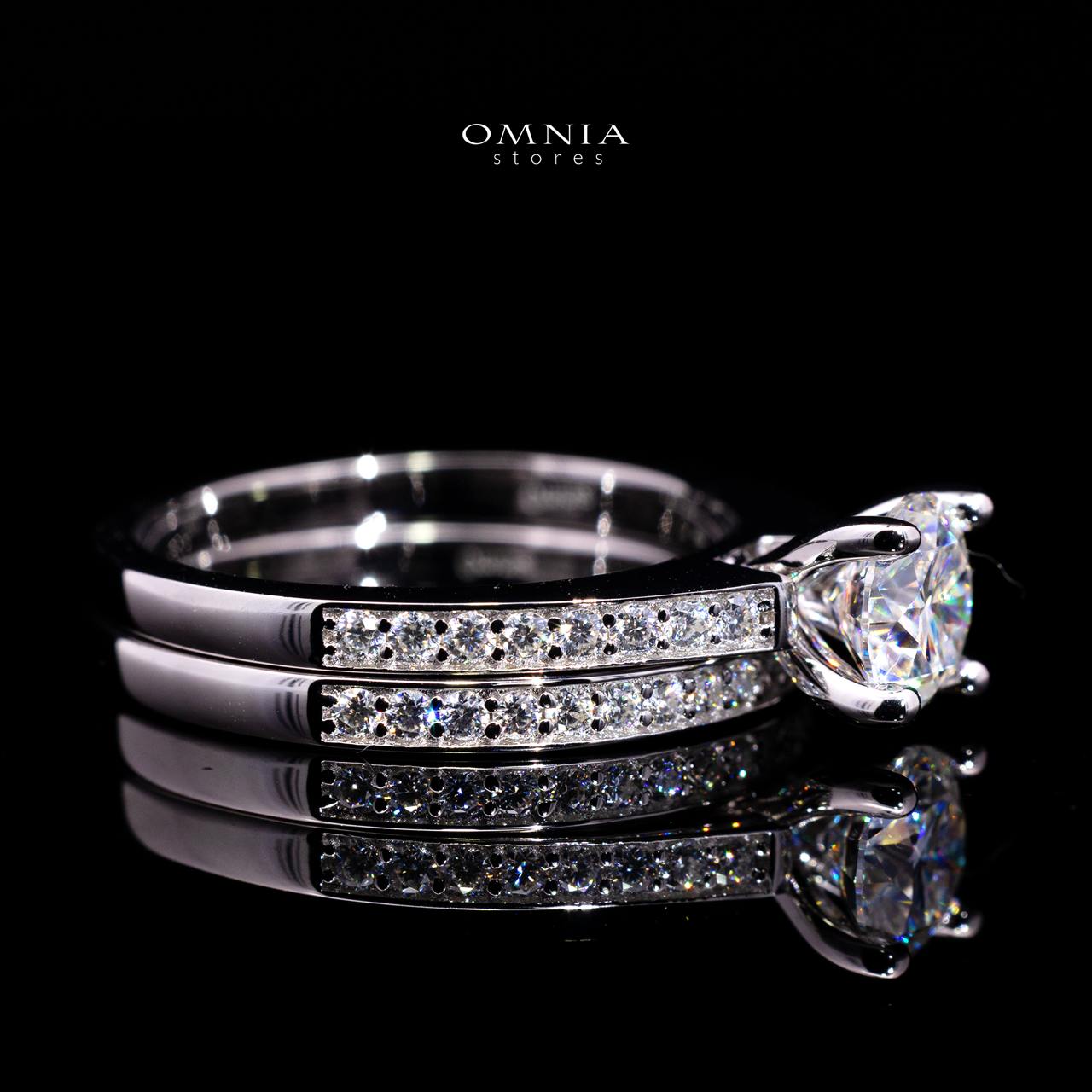 Sonya Round Moissanite Ring 6mm (0.8CT) with Certificate in 925 Sterling Silver - Image 4
