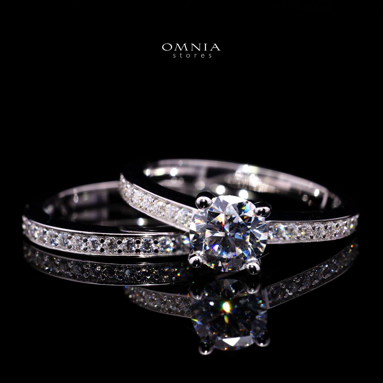 Sonya Round Moissanite Ring 6mm (0.8CT) with Certificate in 925 Sterling Silver - Image 2