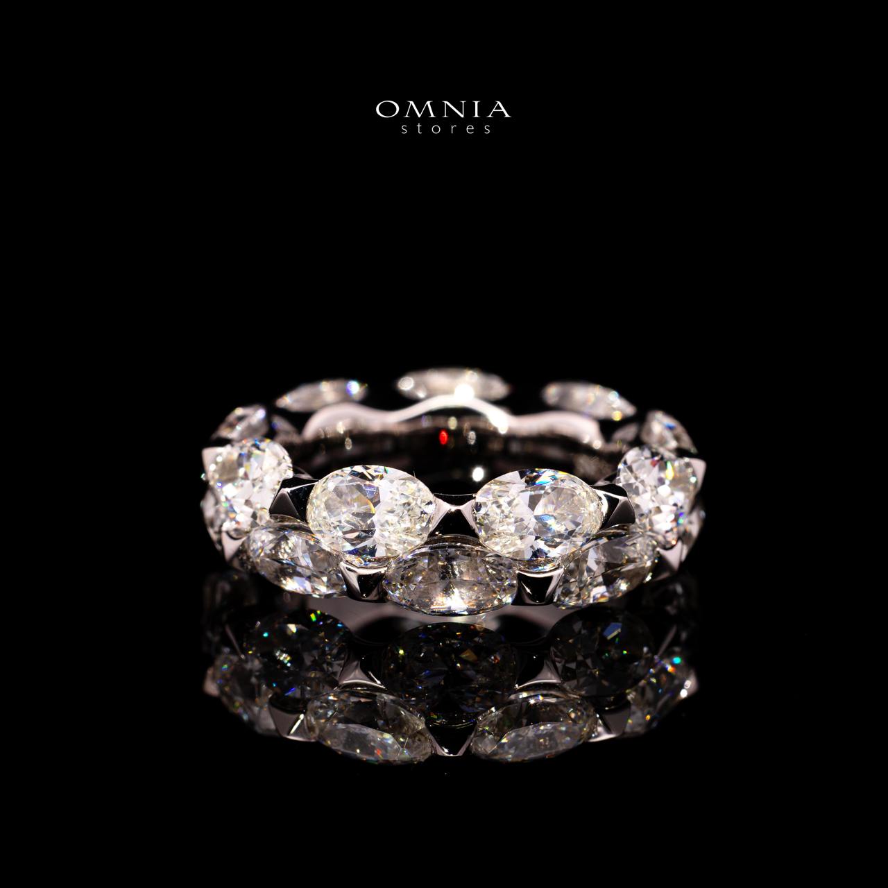 Halsey Ring with Certificate, High-Quality Premium Simulated Diamonds in 925 Sterling Silver - Image 2