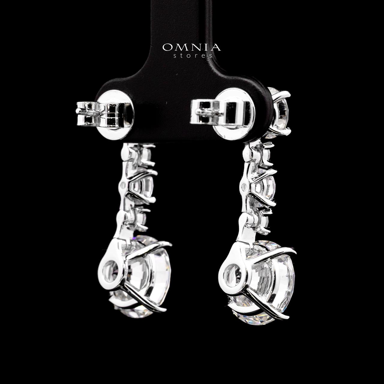 Kaliyah Earring with Certificate, High-Quality Premium Simulated Diamonds in 925 Sterling Silver - Image 3