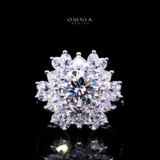Sheryn Ring with Certificate | High-Quality Premium Simulated Diamonds in 925 Sterling Silver