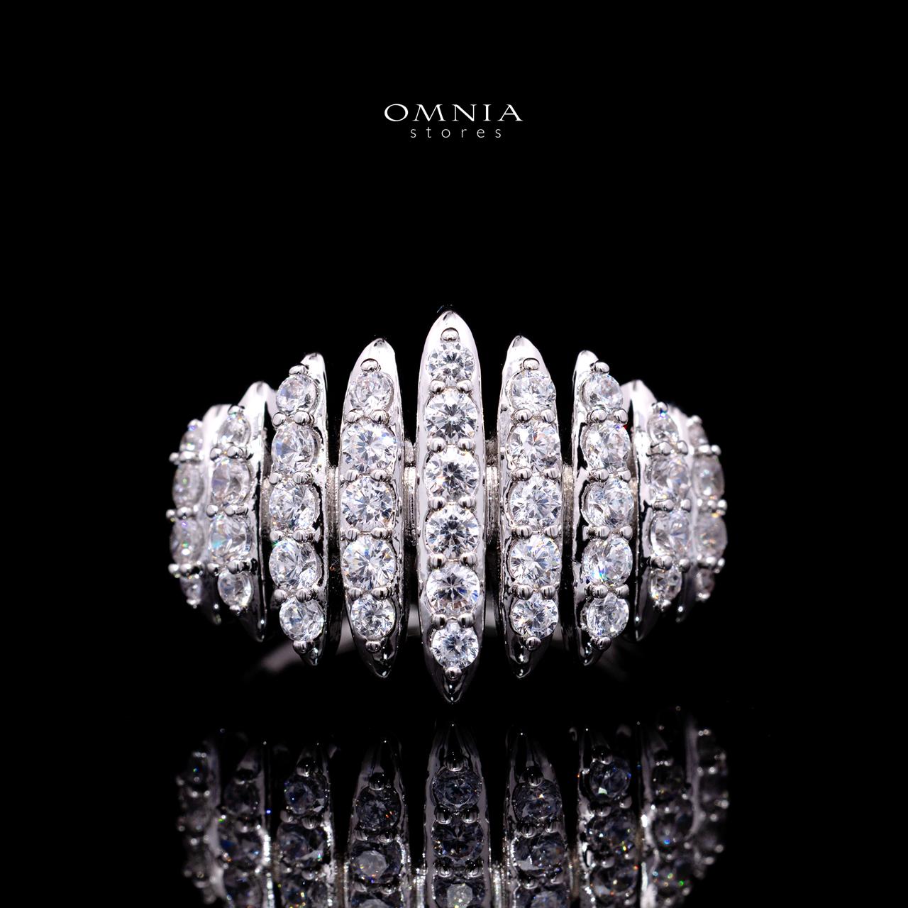 Quincy Bridal Full Set with High-Quality Simulated Diamonds – Rhodium Plated - Image 5