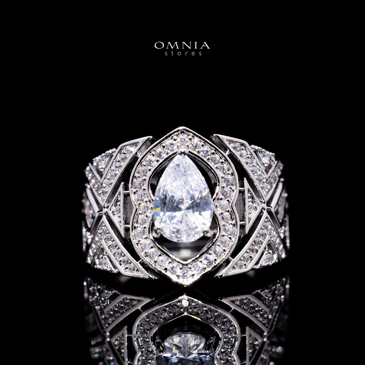 Daryan White Luxury Bridal Full Set with High-Quality Simulated Diamonds – Rhodium Plated - Image 5
