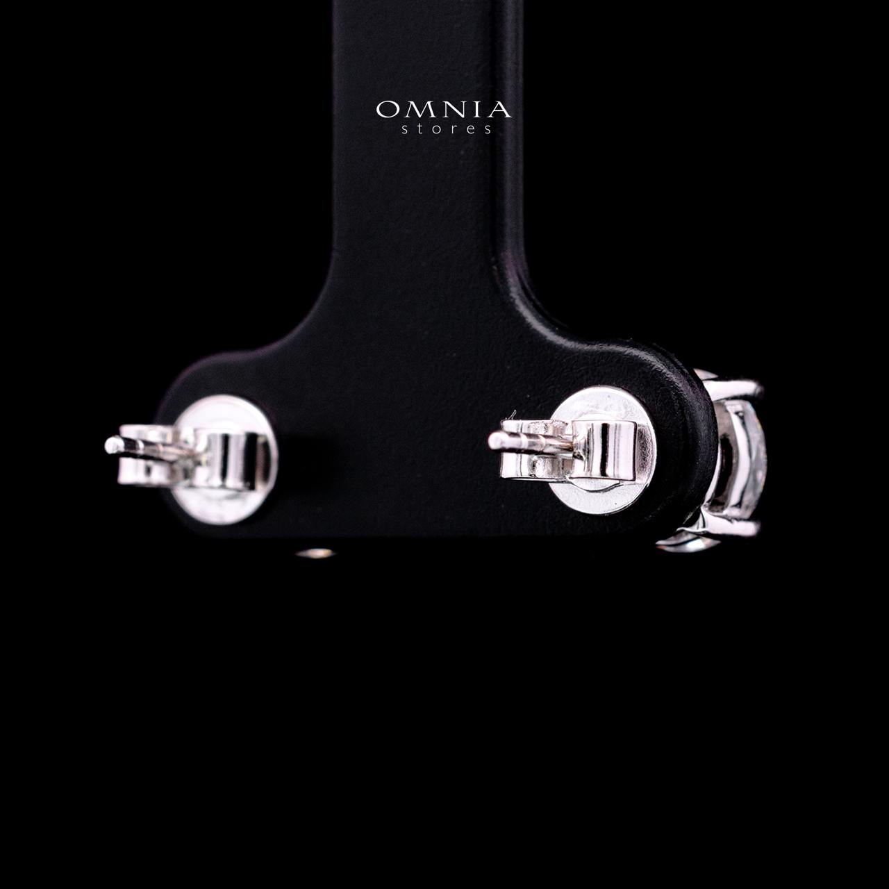 Cassie Stud Earring with Certified High-Quality Premium Simulated Diamonds in 925 Sterling Silver - Image 3